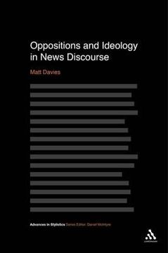 portada oppositions and ideology in news discourse (en Inglés)