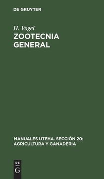 portada Zootecnia General (Spanish Edition) [Hardcover ] (in Spanish)