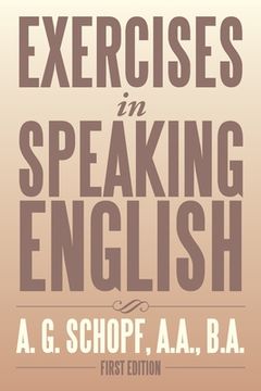 portada Exercises in Speaking English (en Inglés)