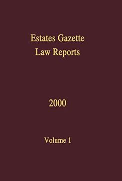 portada Eglr 2000 (Estates Gazette law Reports) (in English)
