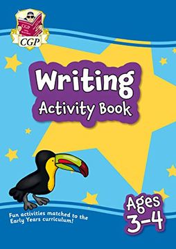 portada New Writing Home Learning Activity Book for Ages 3-4 (in English)