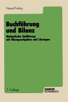 portada Buchführung und Bilanz: Methodische Einführung mit Übungsaufgaben und Lösungen (en Alemán)