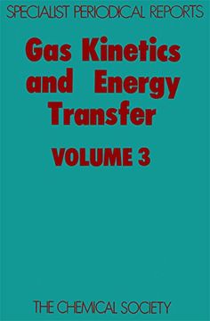 portada Gas Kinetics and Energy Transfer: Volume 3 (Specialist Periodical Reports) (en Inglés)