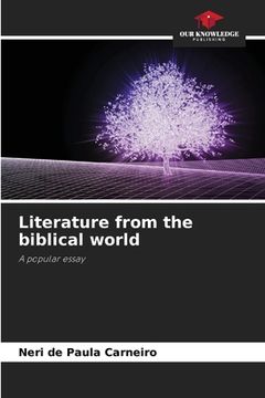 portada Literature from the biblical world (en Inglés)
