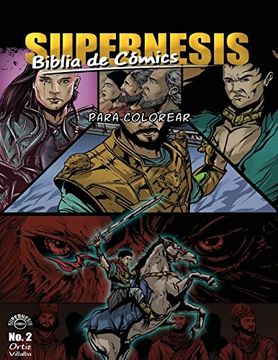 portada Supernesis Biblia de Cómics no. 2: Para Colorear (2) (in Spanish)