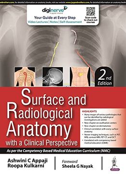 portada Surface and Radiological Anatomy: With a Clinical Perspective (in English)