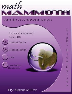 portada Math Mammoth Grade 3 Answer Keys (in English)