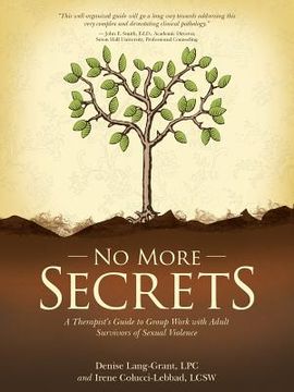 portada No More Secrets: A Therapist's Guide to Group Work with Adult Survivors of Sexual Violence