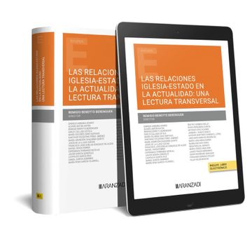 portada Las Relaciones Iglesia-Estado en la Actualidad: Una Lectura Transversal (Papel + E-Book) (in Spanish)