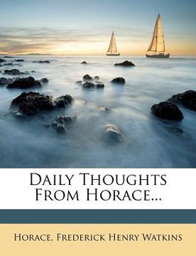 portada Daily Thoughts from Horace... (en Latin)