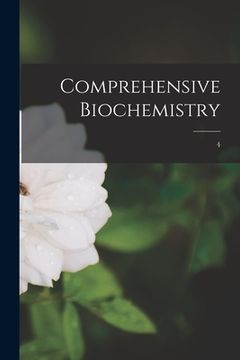 portada Comprehensive Biochemistry; 4 (en Inglés)