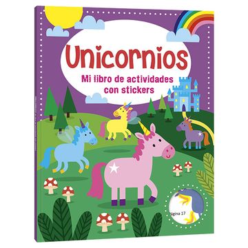 portada Unicornios - Mi Libro de Actividades con Stickers
