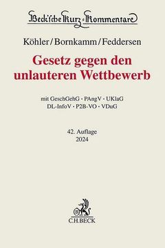 portada Gesetz Gegen den Unlauteren Wettbewerb (in German)