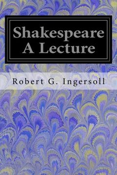 portada Shakespeare A Lecture (en Inglés)