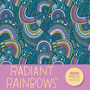 portada Radiant Rainbows Puzzle: 1000 Piece Puzzle (in English)