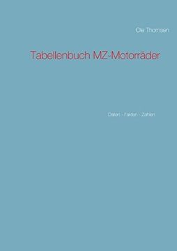 portada Tabellenbuch MZ-Motorräder (German Edition)