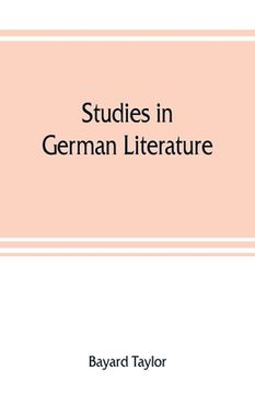 portada Studies in German literature (en Inglés)