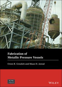 portada Fabrication of Metallic Pressure Vessels (en Inglés)