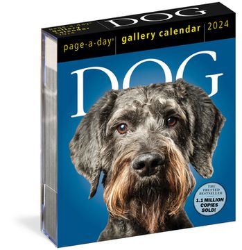 portada Dog Page-A-Day Gallery Calendar 2024: An Elegant Canine Celebration (en Inglés)