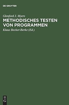 portada Methodisches Testen von Programmen (en Alemán)