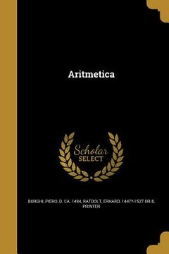 portada Aritmetica (in Latin)