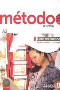 portada método 2 de español. libro del alumno a2
