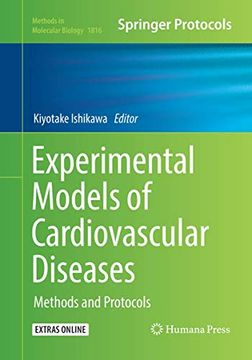 portada Experimental Models of Cardiovascular Diseases: Methods and Protocols (en Inglés)