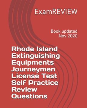 portada Rhode Island Extinguishing Equipments Journeymen License Test Self Practice Review Questions (in English)