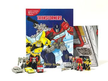 portada Transformers My Busy Book (in English)
