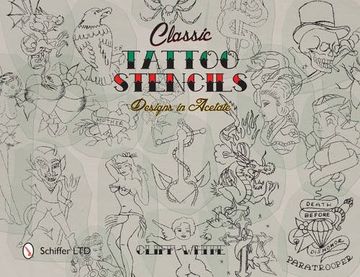 portada Classic Tattoo Stencils: Designs in Acetate