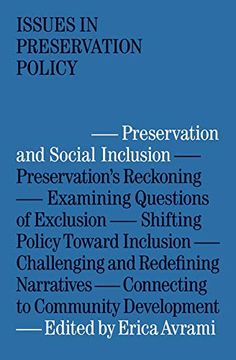 portada Avrami, e: Preservation and Social Inclusion (Issues in Preservation Policy) 