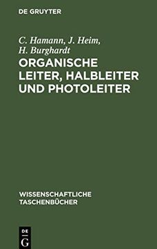 portada Organische Leiter, Halbleiter und Photoleiter (en Alemán)