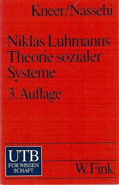 portada Niklas Luhmanns Theorie Sozialer Systeme