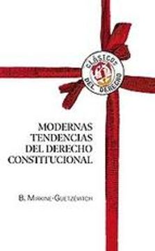 portada Modernas Tendencias Del Derecho Constitucional