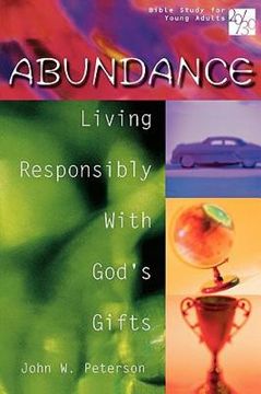 portada 20/30 bible study for young adults abundance: living responsibly with gods gifts (en Inglés)