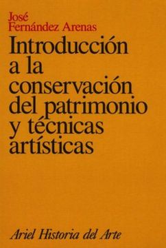 portada Introducción a la Conservación del Patrimonio y Técnicas Artísticas