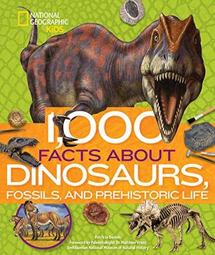 portada 1,000 Facts About Dinosaurs, Fossils, and Prehistoric Life (in English)