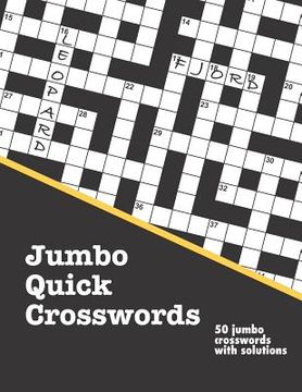 portada Jumbo Quick Crosswords (en Inglés)
