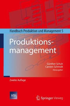 portada Produktionsmanagement: Handbuch Produktion und Management 5 (Vdi-Buch) (en Alemán)