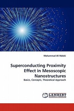 portada superconducting proximity effect in mesoscopic nanostructures (in English)