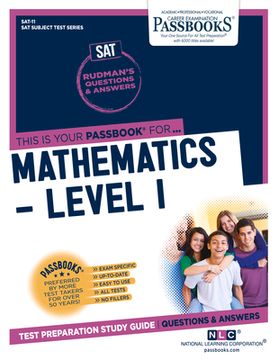 portada Mathematics - Level I (Sat-11): Passbooks Study Guide Volume 11 (en Inglés)