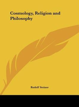 portada cosmology, religion and philosophy (en Inglés)