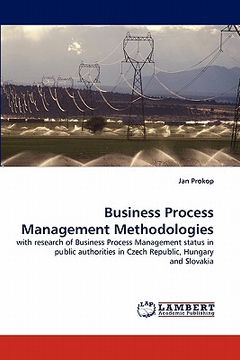 portada business process management methodologies (en Inglés)