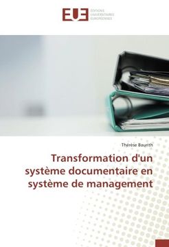 portada Transformation d'un système documentaire en système de management
