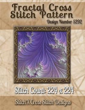 portada Fractal Cross Stitch Pattern: Design No. 5292 (en Inglés)