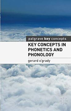 portada Key Concepts in Phonetics and Phonology (Palgrave key Concepts) 