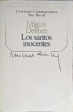 portada Los Santos Inocentes Delibes, Miguel