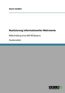 portada Realisierung informationeller Mehrwerte (German Edition)