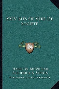 portada XXIV Bits Of Vers De Societe (en Francés)