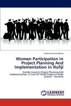 portada women participation in project planning and implementation in rufiji (en Inglés)